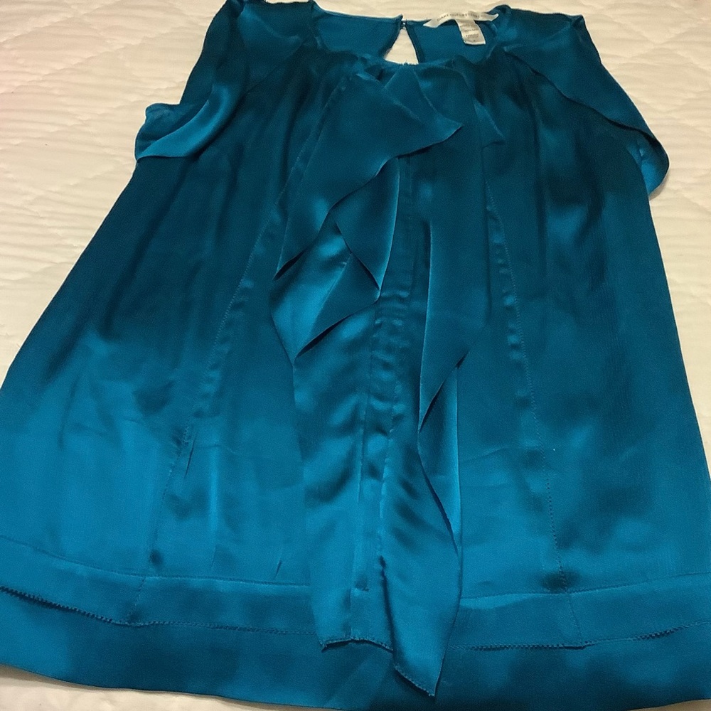Diane Von Furstenberg Silk Blouse - Picture 4 of 6